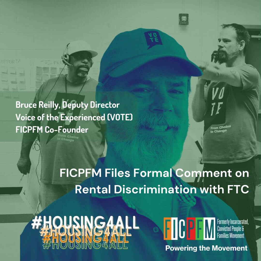 Bruce Reilly at FTC hearing for FICPFM's Housing 4 All initiative.